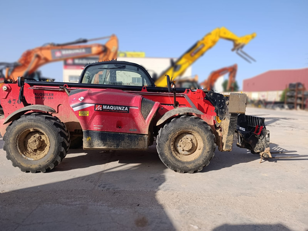 MANITOU MT1840 EASY 75D - Teleskopski viličar: slika 2 MANITOU MT1840 EASY 75D - Teleskopski viličar: slika 2