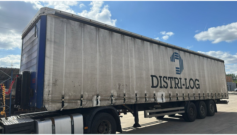 Kögel SNC 24 (BELGIAN TRAILER / BPW AXLES / DISC BRAKES) - Polprikolica s ponjavo: slika 1 Kögel SNC 24 (BELGIAN TRAILER / BPW AXLES / DISC BRAKES) - Polprikolica s ponjavo: slika 1