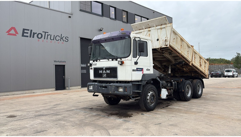 MAN 26.403 (BOITE MANUELLE / MANUAL GEARBOX / 6 CYLINDER / GOOD CONDITION / BIG AXLE) - Tovornjak prekucnik: slika 1 MAN 26.403 (BOITE MANUELLE / MANUAL GEARBOX / 6 CYLINDER / GOOD CONDITION / BIG AXLE) - Tovornjak prekucnik: slika 1