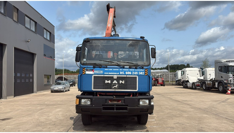 MAN 35.362 (6 CYLINDER / MANUAL PUMP / 8X4 / FALFINGER CRANE PK80 / STEEL SUSP.) - Tovornjak prekucnik, Tovornjak z dvigalom: slika 2 MAN 35.362 (6 CYLINDER / MANUAL PUMP / 8X4 / FALFINGER CRANE PK80 / STEEL SUSP.) - Tovornjak prekucnik, Tovornjak z dvigalom: slika 2