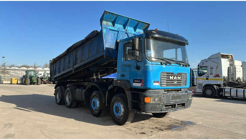 MAN 35.364 (STEEL SUSP. / 6 CYLINDER / BIG AXLE / EURO 2 / MEILLER TIPPER) - Tovornjak prekucnik: slika 2 MAN 35.364 (STEEL SUSP. / 6 CYLINDER / BIG AXLE / EURO 2 / MEILLER TIPPER) - Tovornjak prekucnik: slika 2