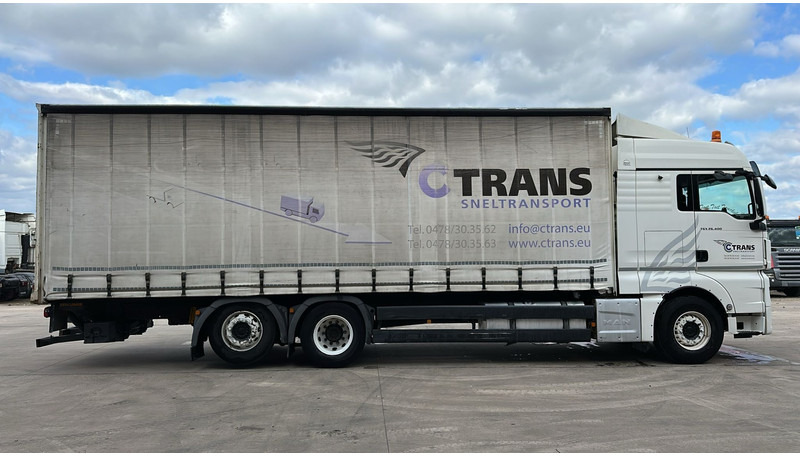 MAN TGX 26.400 (EURO 6 / 6X2 / LIFT / HAYON / BELGIAN TRUCK / GUTE ZUSTAND !! / 8.40 BOX LENGTH) - Tovornjak s ponjavo: slika 4 MAN TGX 26.400 (EURO 6 / 6X2 / LIFT / HAYON / BELGIAN TRUCK / GUTE ZUSTAND !! / 8.40 BOX LENGTH) - Tovornjak s ponjavo: slika 4