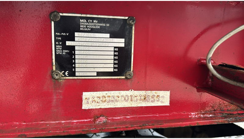 Kiper polprikolica MOL K85F/27TRI/39ST (DRUM BRAKES / TIPPER AND CHASSIS STEEL): slika 12