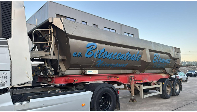 MOL KF85F/20T/37AI (BELGIAN TRAILER / DRUM BRAKES / FREINES TAMBOUR / BPW AXLES) - Kiper polprikolica: slika 1 MOL KF85F/20T/37AI (BELGIAN TRAILER / DRUM BRAKES / FREINES TAMBOUR / BPW AXLES) - Kiper polprikolica: slika 1