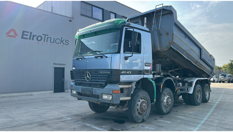 Mercedes-Benz Actros 4143 (8X8 / BOITE MANUELLE / LAMES / GRAND PONT / STEEL SUSP. / BIG AXLE) - Tovornjak prekucnik: slika 1 Mercedes-Benz Actros 4143 (8X8 / BOITE MANUELLE / LAMES / GRAND PONT / STEEL SUSP. / BIG AXLE) - Tovornjak prekucnik: slika 1