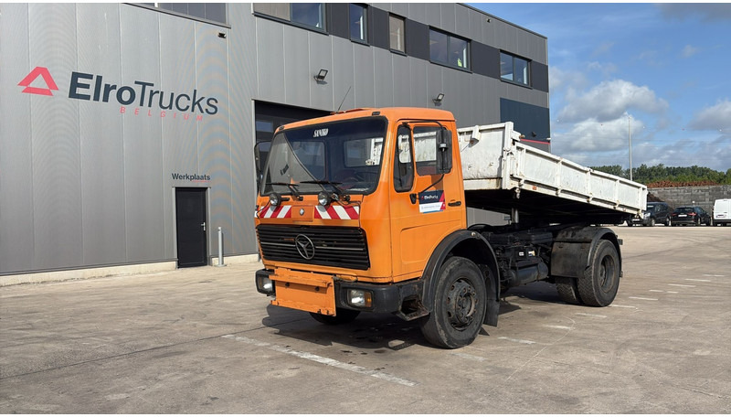 Tovornjak prekucnik Mercedes-Benz SK 1628 (V8 / LAMES / GRAND PONT / POMPE MANUELLE): slika 1