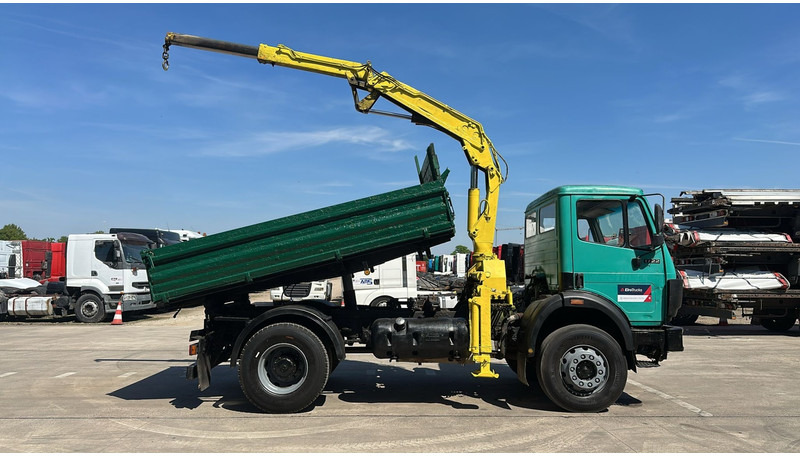 Mercedes-Benz SK 1722 (4X4 / LAMES / GRAND PONT / GRUE / TRES PROPRE / BIG HUB / STEEL SUSP. / V6) - Tovornjak prekucnik, Tovornjak z dvigalom: slika 4 Mercedes-Benz SK 1722 (4X4 / LAMES / GRAND PONT / GRUE / TRES PROPRE / BIG HUB / STEEL SUSP. / V6) - Tovornjak prekucnik, Tovornjak z dvigalom: slika 4
