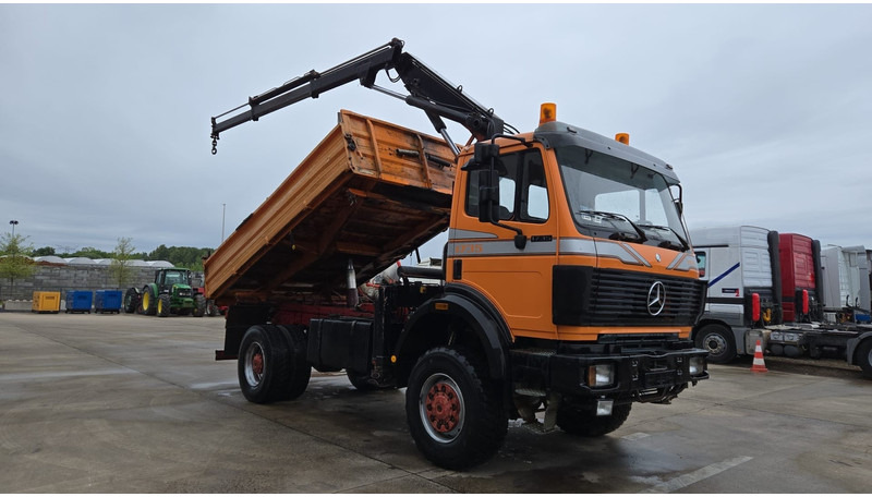 Mercedes-Benz SK 1735 (V8 2X TURBO / 4X4 / PARFAIT ETAT !!!! / GRUE / LAMES / GRAND PONT / TOP CONDITION !!!) - Tovornjak prekucnik, Tovornjak z dvigalom: slika 3 Mercedes-Benz SK 1735 (V8 2X TURBO / 4X4 / PARFAIT ETAT !!!! / GRUE / LAMES / GRAND PONT / TOP CONDITION !!!) - Tovornjak prekucnik, Tovornjak z dvigalom: slika 3