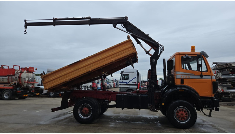 Mercedes-Benz SK 1735 (V8 2X TURBO / 4X4 / PARFAIT ETAT !!!! / GRUE / LAMES / GRAND PONT / TOP CONDITION !!!) - Tovornjak prekucnik, Tovornjak z dvigalom: slika 4 Mercedes-Benz SK 1735 (V8 2X TURBO / 4X4 / PARFAIT ETAT !!!! / GRUE / LAMES / GRAND PONT / TOP CONDITION !!!) - Tovornjak prekucnik, Tovornjak z dvigalom: slika 4