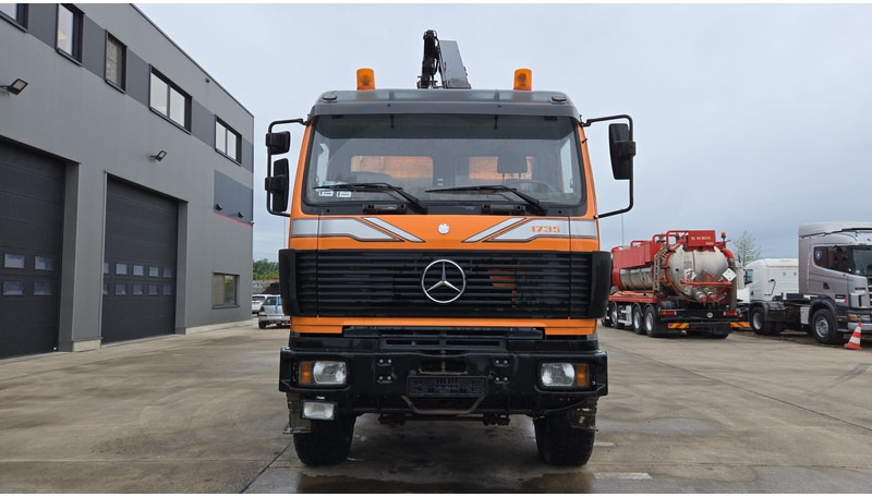 Mercedes-Benz SK 1735 (V8 2X TURBO / 4X4 / PARFAIT ETAT !!!! / GRUE / LAMES / GRAND PONT / TOP CONDITION !!!) - Tovornjak prekucnik, Tovornjak z dvigalom: slika 2 Mercedes-Benz SK 1735 (V8 2X TURBO / 4X4 / PARFAIT ETAT !!!! / GRUE / LAMES / GRAND PONT / TOP CONDITION !!!) - Tovornjak prekucnik, Tovornjak z dvigalom: slika 2