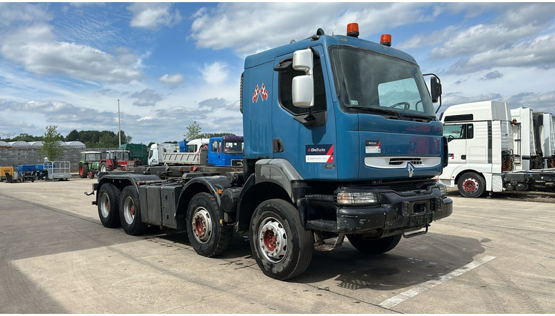 Renault KERAX 420 (8X4 / GRAND PONT / LAMES / BOITE MANUELLE / BONNE ETAT) - Tovornjak-šasija: slika 3 Renault KERAX 420 (8X4 / GRAND PONT / LAMES / BOITE MANUELLE / BONNE ETAT) - Tovornjak-šasija: slika 3