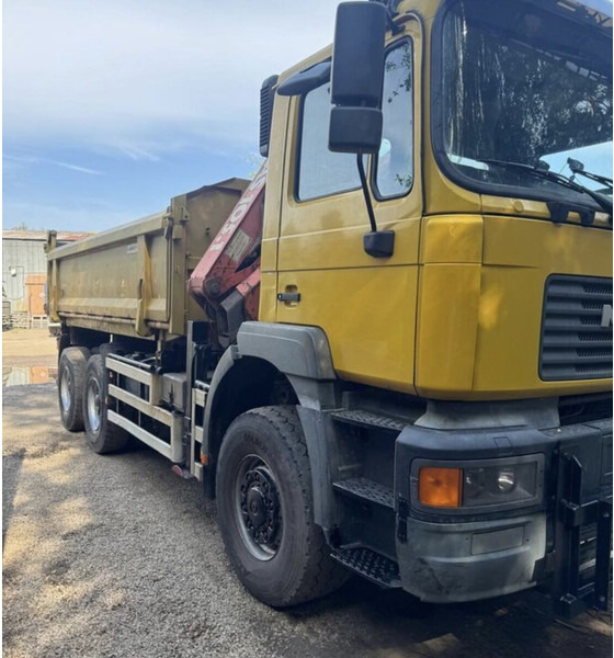 MAN 33/364 6x6 - Tovornjak prekucnik, Tovornjak z dvigalom: slika 1 MAN 33/364 6x6 - Tovornjak prekucnik, Tovornjak z dvigalom: slika 1