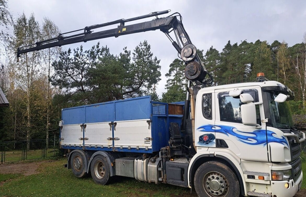 Scania P340 - Tovornjak prekucnik, Tovornjak z dvigalom: slika 5 Scania P340 - Tovornjak prekucnik, Tovornjak z dvigalom: slika 5