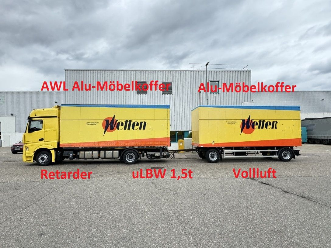 Mercedes-Benz Actros 1848 LL Gr.Haus AWL-Möbelkoffer uLBW - Tovornjak zabojnik: slika 2 Mercedes-Benz Actros 1848 LL Gr.Haus AWL-Möbelkoffer uLBW - Tovornjak zabojnik: slika 2