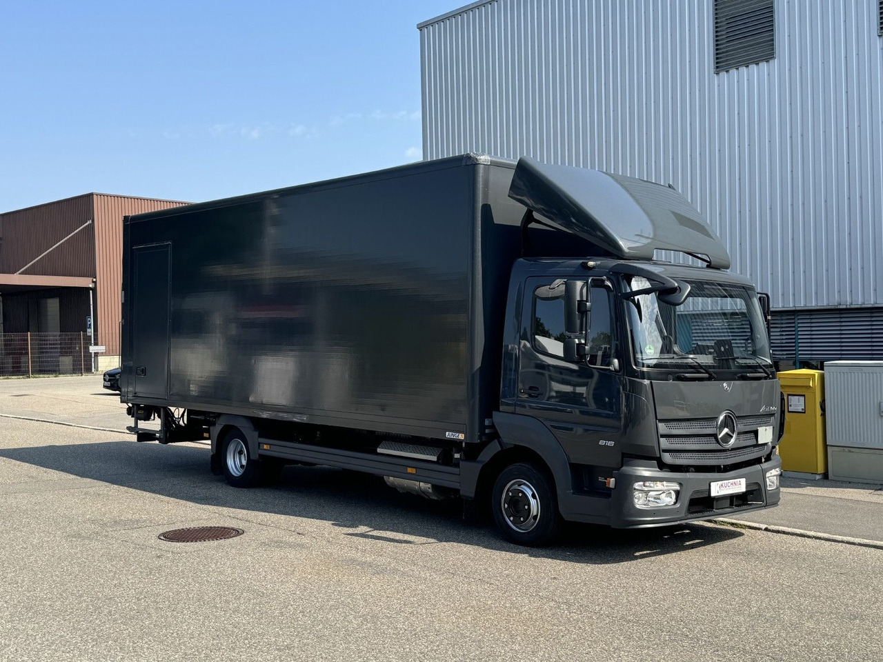 Mercedes-Benz Atego 818L Koffer 7,3m LBW Klima Automatik - Dostavno vozilo z zabojnikom: slika 3 Mercedes-Benz Atego 818L Koffer 7,3m LBW Klima Automatik - Dostavno vozilo z zabojnikom: slika 3