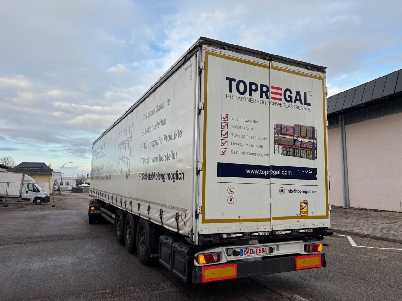 Kögel SN24, Edscha, Schiebeplane, BPW-Achse - Polprikolica s ponjavo: slika 3 Kögel SN24, Edscha, Schiebeplane, BPW-Achse - Polprikolica s ponjavo: slika 3