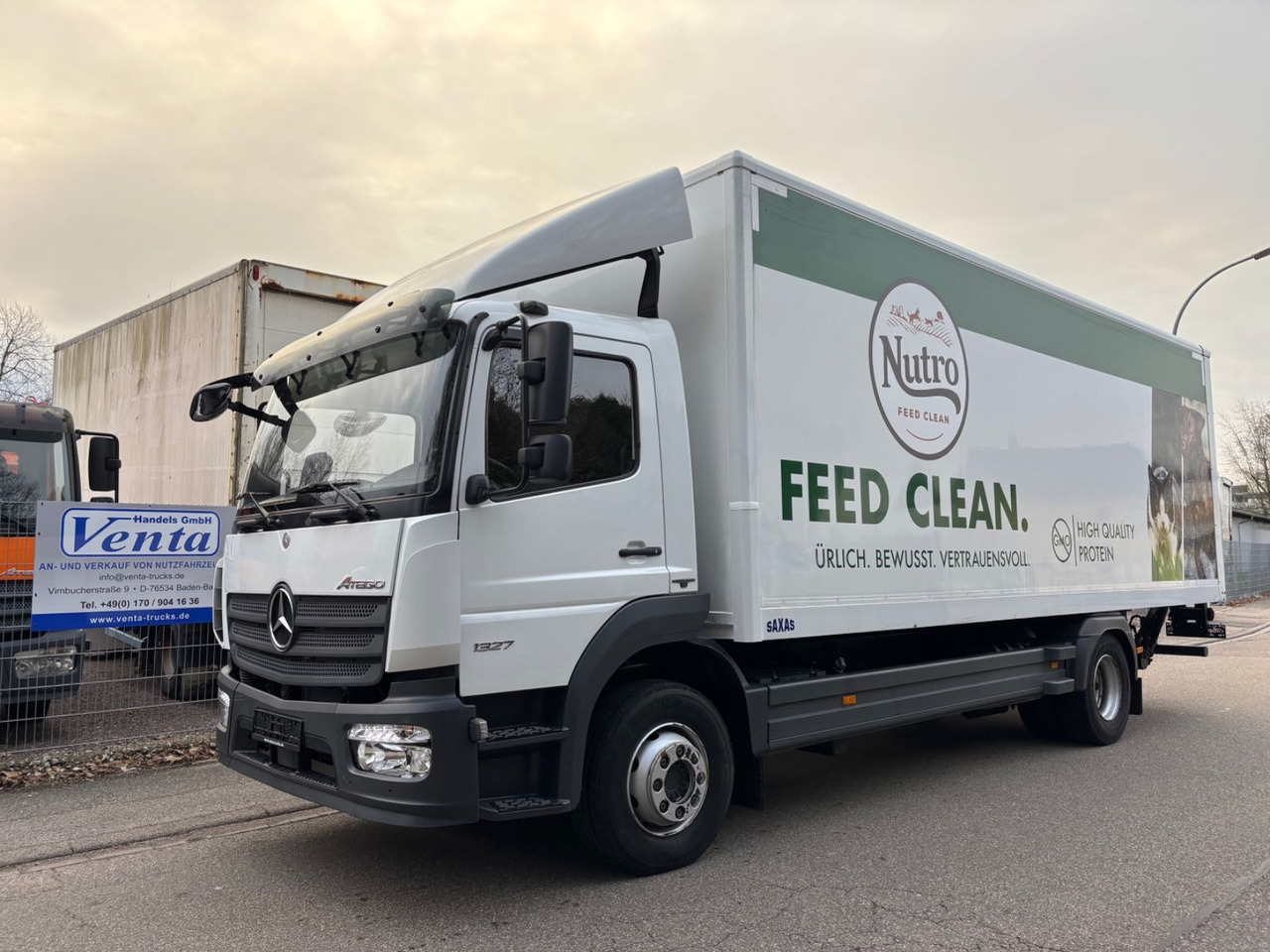 Mercedes-Benz Atego III 1327, Euro-6d, Klima, LBW, Kamera - Tovornjak zabojnik: slika 1 Mercedes-Benz Atego III 1327, Euro-6d, Klima, LBW, Kamera - Tovornjak zabojnik: slika 1
