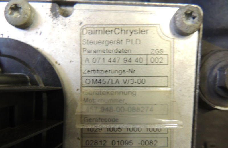 Mercedes-Benz OM457LA E5 for Mercedes-Benz AXOR truck for parts - Motor za Tovornjak: slika 4 Mercedes-Benz OM457LA E5 for Mercedes-Benz AXOR truck for parts - Motor za Tovornjak: slika 4