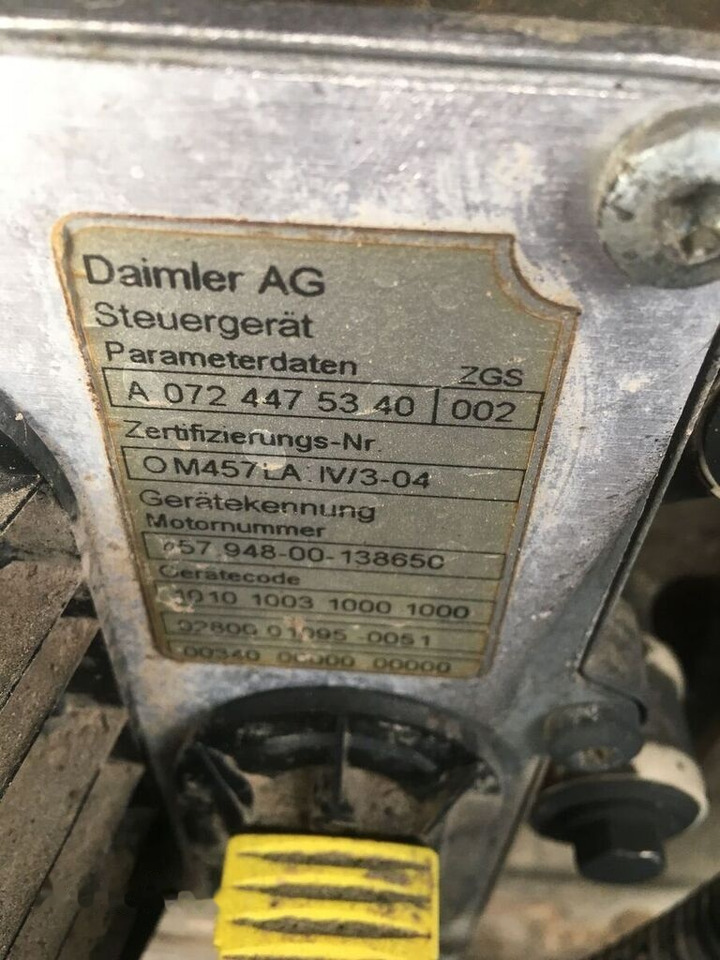 OM457LA Mercedes-Benz Axor truck - Motor za Tovornjak: slika 5 OM457LA Mercedes-Benz Axor truck - Motor za Tovornjak: slika 5