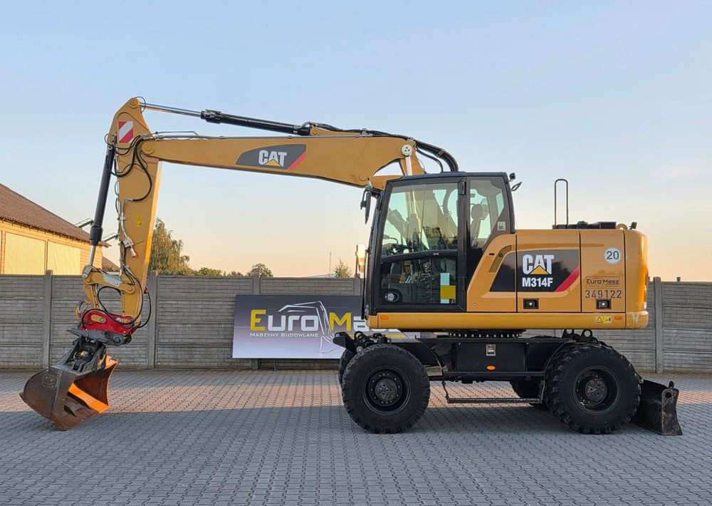 Caterpillar M314F, 2018 ROK, 4200 MTH, 2 ŁYŻKI - Bager na kolesih: slika 2 Caterpillar M314F, 2018 ROK, 4200 MTH, 2 ŁYŻKI - Bager na kolesih: slika 2
