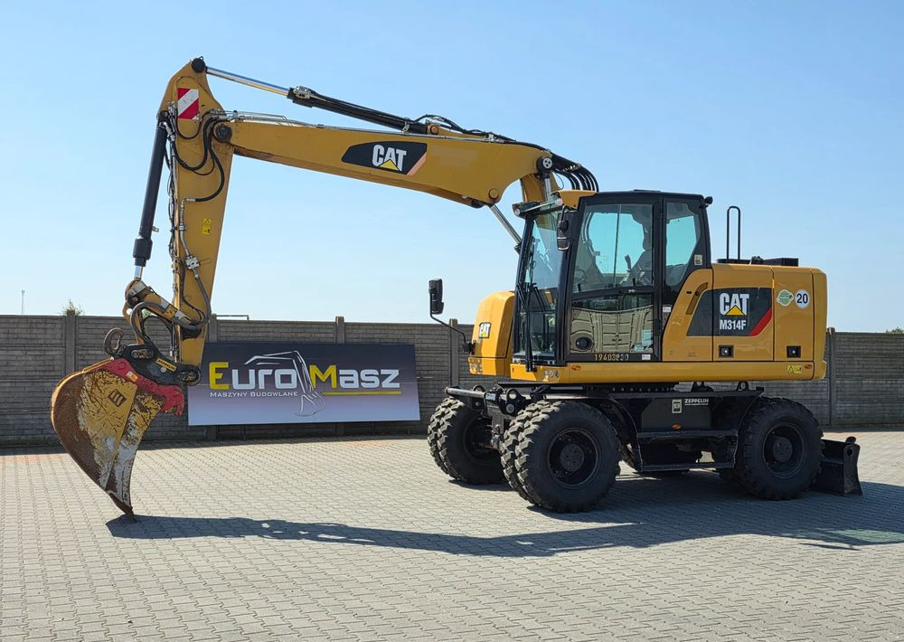 Caterpillar M314F, 2019 ROK, 3300 MTH, OIL QUICK OQ 65 - Bager na kolesih: slika 1 Caterpillar M314F, 2019 ROK, 3300 MTH, OIL QUICK OQ 65 - Bager na kolesih: slika 1
