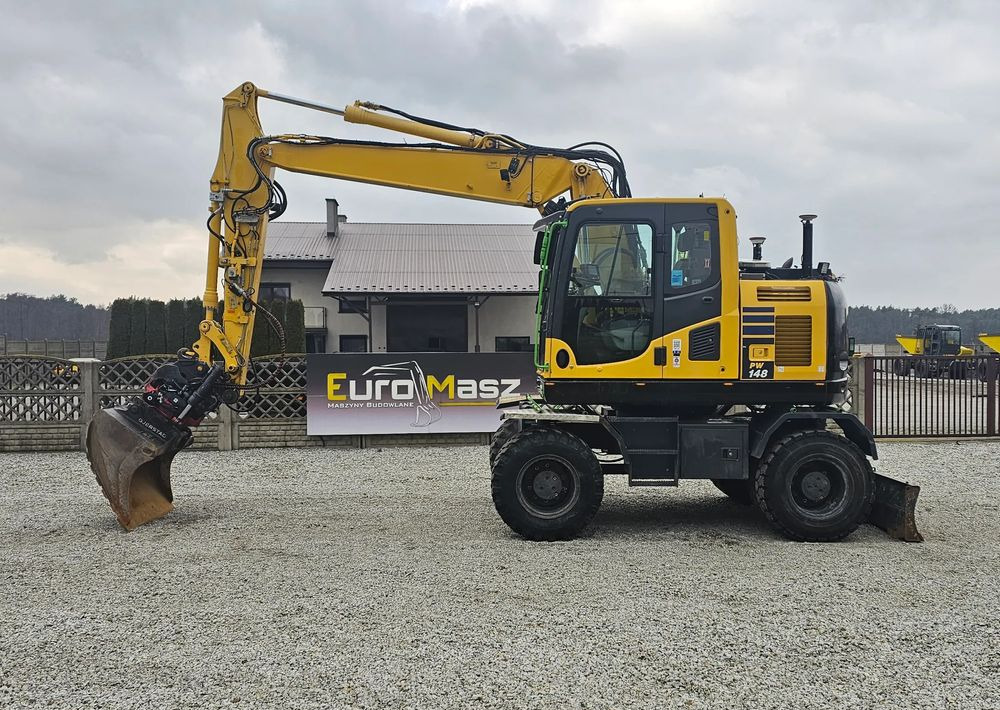 Komatsu PW 148-10, 2016 ROK, SYSTEM LEICA 3D - Bager na kolesih: slika 2 Komatsu PW 148-10, 2016 ROK, SYSTEM LEICA 3D - Bager na kolesih: slika 2
