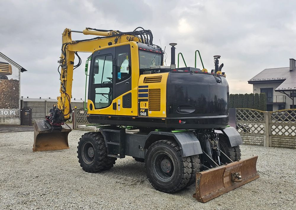 Komatsu PW 148-10, 2016 ROK, SYSTEM LEICA 3D - Bager na kolesih: slika 3 Komatsu PW 148-10, 2016 ROK, SYSTEM LEICA 3D - Bager na kolesih: slika 3