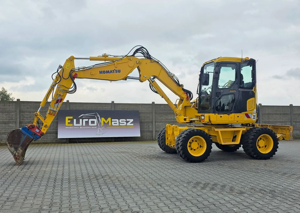 Komatsu PW 98MR-8, 2017 ROK, 5200 MTH, BEZ DPF i ADBLUE - Bager na kolesih: slika 2 Komatsu PW 98MR-8, 2017 ROK, 5200 MTH, BEZ DPF i ADBLUE - Bager na kolesih: slika 2