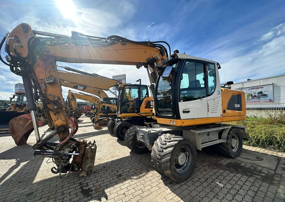 Liebherr A 916 Litronic, 2020 ROK, ROTOTILT, 7300 MTH - Bager na kolesih: slika 1 Liebherr A 916 Litronic, 2020 ROK, ROTOTILT, 7300 MTH - Bager na kolesih: slika 1