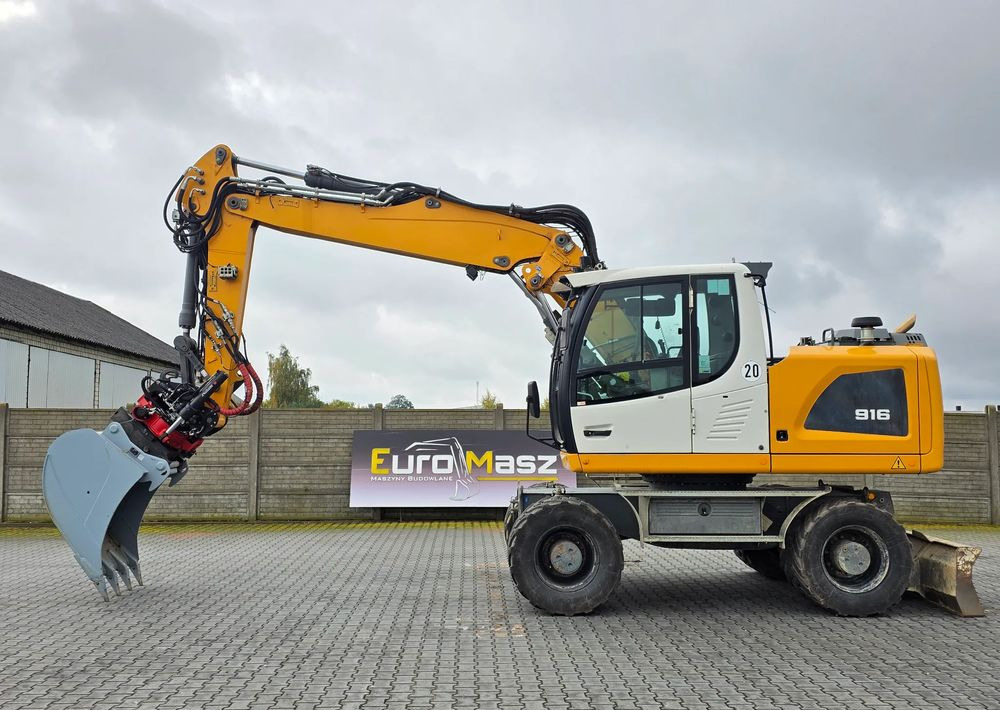 Liebherr A 916 Litronic, 2020 ROK, ROTOTILT, 7300 MTH - Bager na kolesih: slika 2 Liebherr A 916 Litronic, 2020 ROK, ROTOTILT, 7300 MTH - Bager na kolesih: slika 2