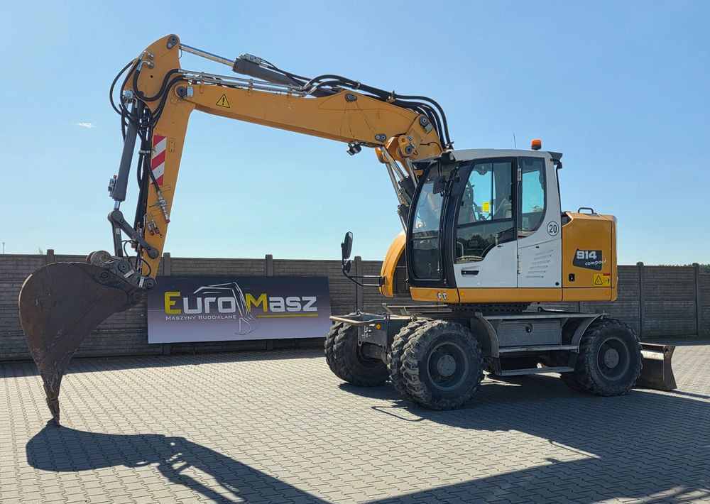 Liebherr A914 COMPACT, 2015 ROK, SW 48 szybkozłącze - Bager na kolesih: slika 1 Liebherr A914 COMPACT, 2015 ROK, SW 48 szybkozłącze - Bager na kolesih: slika 1