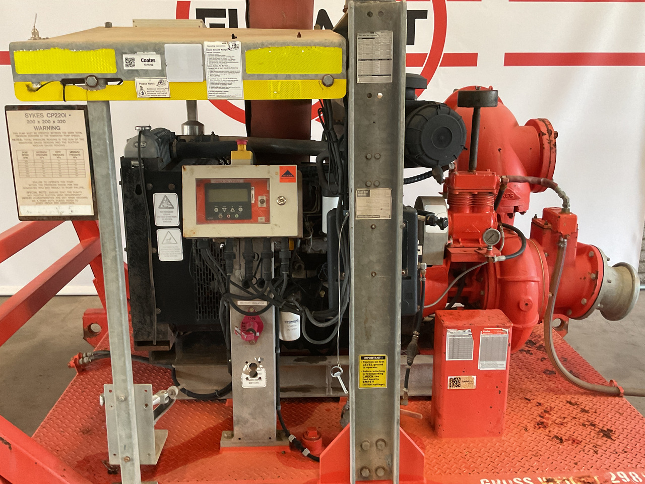 Sykes CP220i water pump, very complete. Perkins powered water pump. - Črpalka za vodo: slika 3 Sykes CP220i water pump, very complete. Perkins powered water pump. - Črpalka za vodo: slika 3