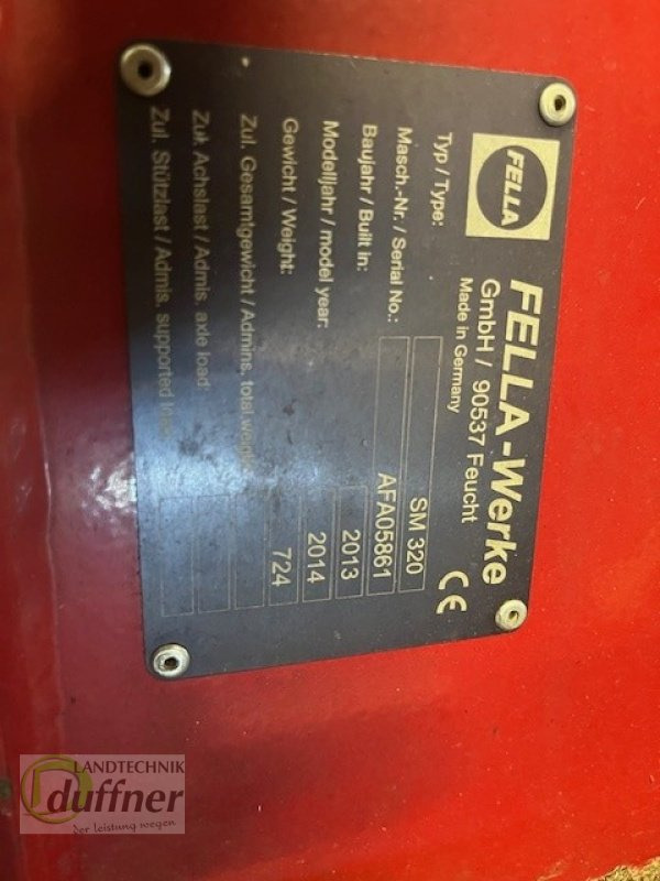 Fella SM 320 - Kosilnica: slika 4 Fella SM 320 - Kosilnica: slika 4