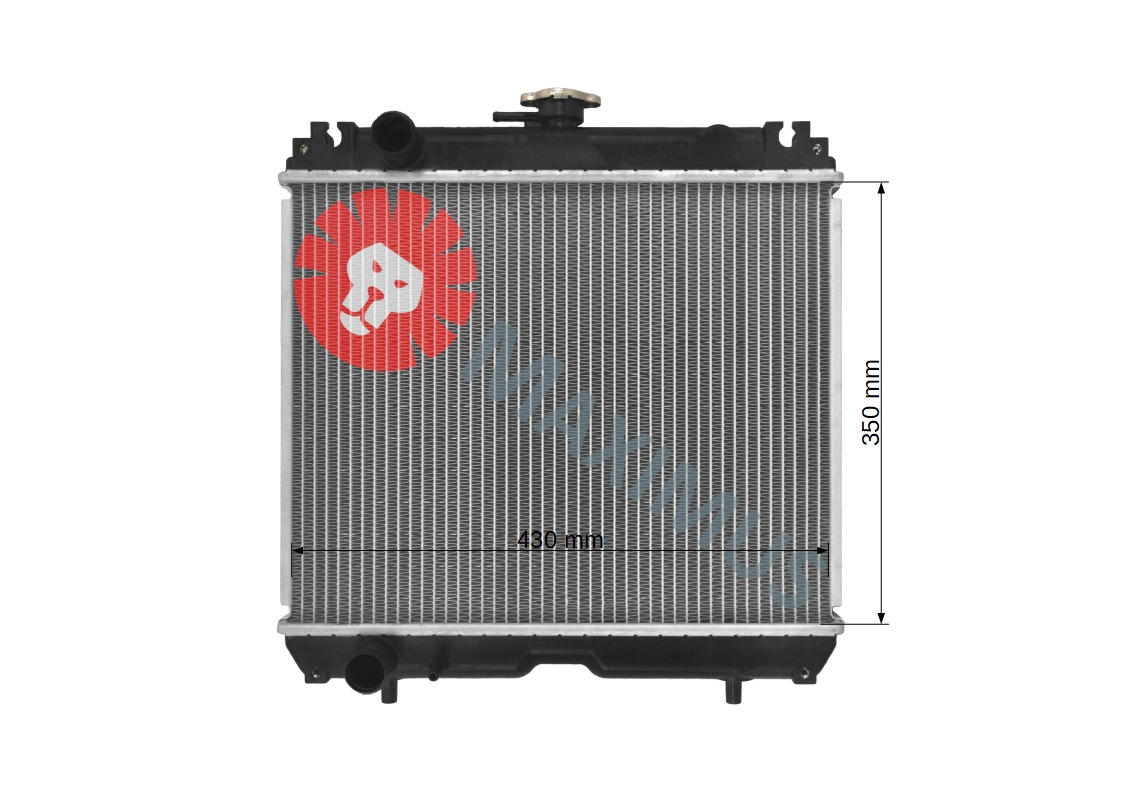 KUBOTA B3000 , B3030 - Hladilnik motorja za Mini traktor: slika 2 KUBOTA B3000 , B3030 - Hladilnik motorja za Mini traktor: slika 2