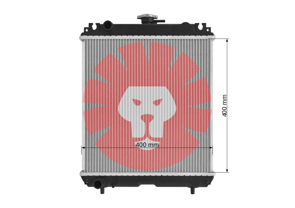 KUBOTA DGW400 - Hladilnik motorja za Traktor: slika 3 KUBOTA DGW400 - Hladilnik motorja za Traktor: slika 3