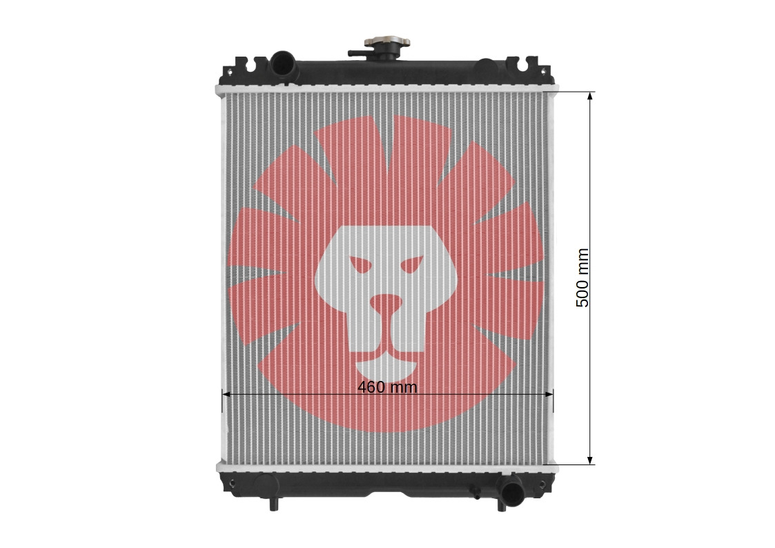 KUBOTA KX161 KX121 KX057-4 KX040-4 U55-4 - Hladilnik motorja za Bager: slika 3 KUBOTA KX161 KX121 KX057-4 KX040-4 U55-4 - Hladilnik motorja za Bager: slika 3