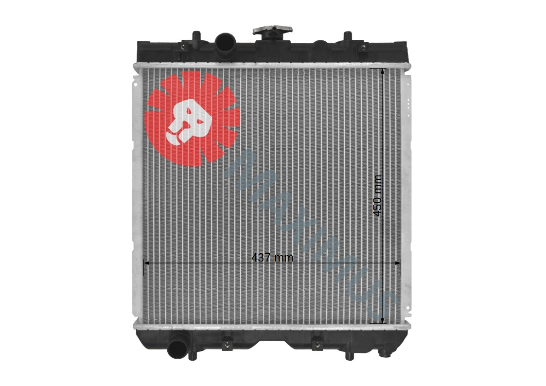 KUBOTA L3240 - Hladilnik motorja za Mini traktor: slika 2 KUBOTA L3240 - Hladilnik motorja za Mini traktor: slika 2