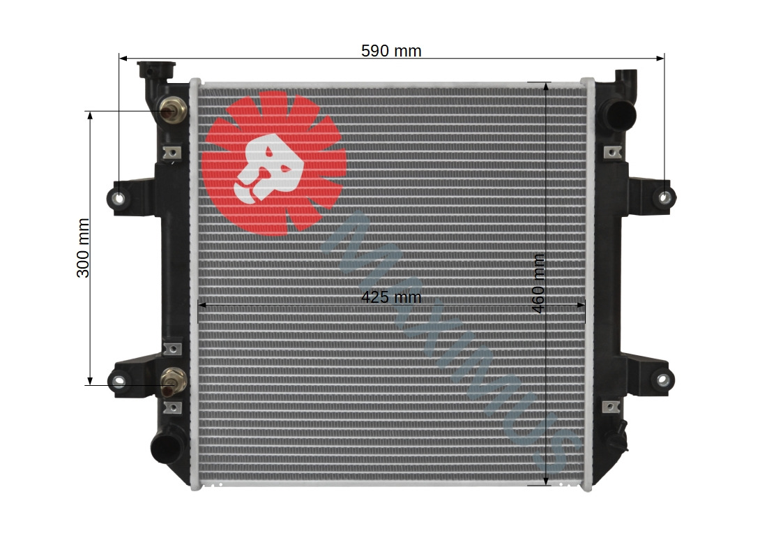 NISSAN WÓZEK WIDŁOWY - Hladilnik motorja za Viličar: slika 2 NISSAN WÓZEK WIDŁOWY - Hladilnik motorja za Viličar: slika 2
