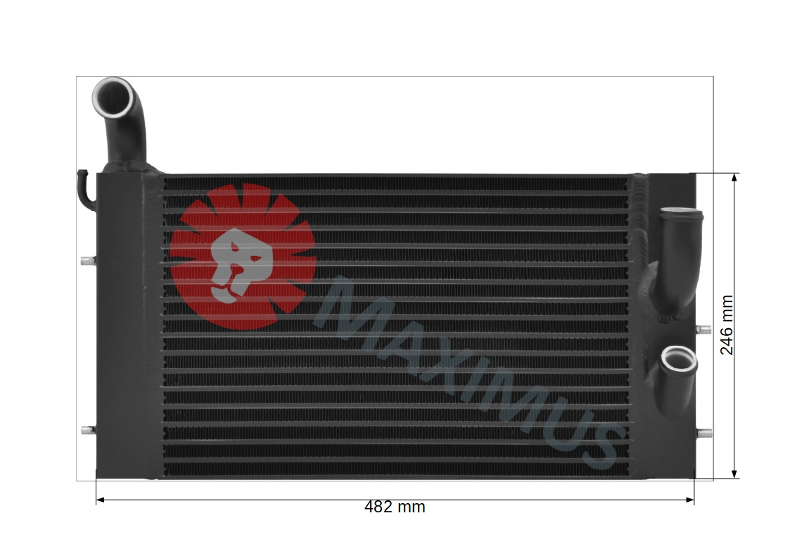 SCHAEFF SKL831 - Hladilnik motorja za Nakladalec: slika 2 SCHAEFF SKL831 - Hladilnik motorja za Nakladalec: slika 2