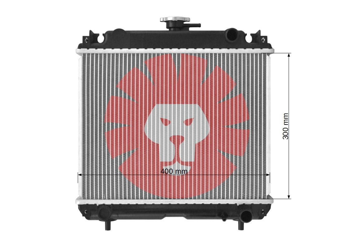 YANMAR F190 F210 F230 F250 - Hladilnik motorja za Mini traktor: slika 3 YANMAR F190 F210 F230 F250 - Hladilnik motorja za Mini traktor: slika 3
