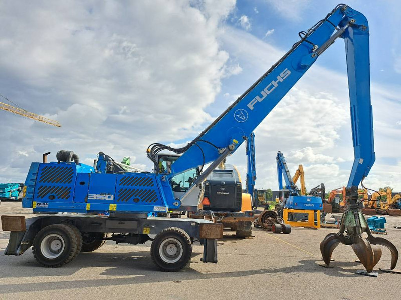 Fuchs MHL 350 E - Bager za prekladanje primarnih/ Sekundarnih surovin: slika 5 Fuchs MHL 350 E - Bager za prekladanje primarnih/ Sekundarnih surovin: slika 5