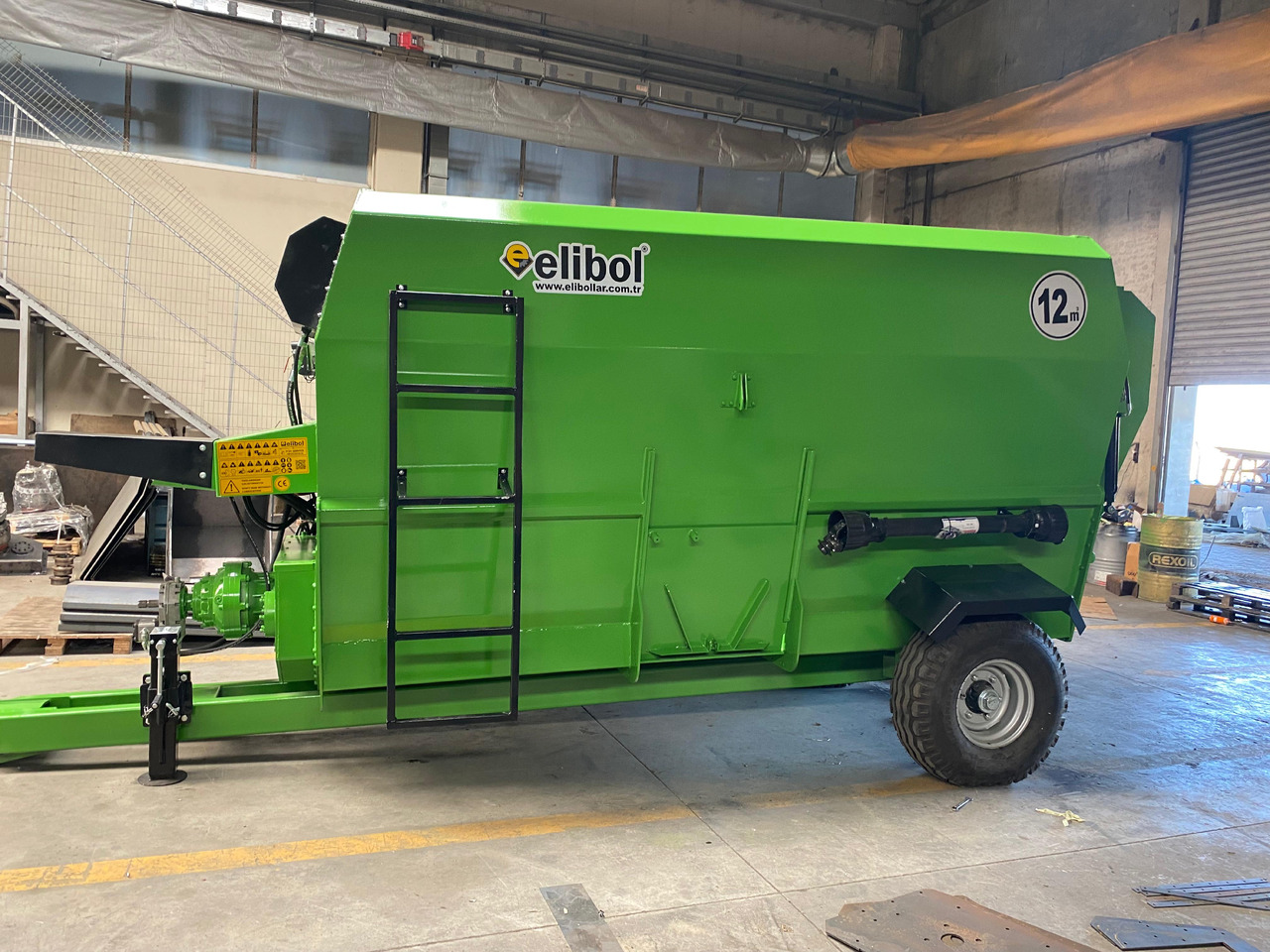 ELİBOL ELİBOLMIX 12M³ HORIZONTAL FEED MIXER - Mešalnik za krmo: slika 2 ELİBOL ELİBOLMIX 12M³ HORIZONTAL FEED MIXER - Mešalnik za krmo: slika 2