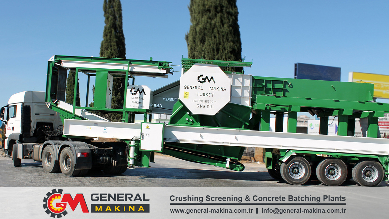GENERAL MAKİNA Mobile Crushing System With Jaw Crusher - Čeljustni drobilec: slika 2 GENERAL MAKİNA Mobile Crushing System With Jaw Crusher - Čeljustni drobilec: slika 2