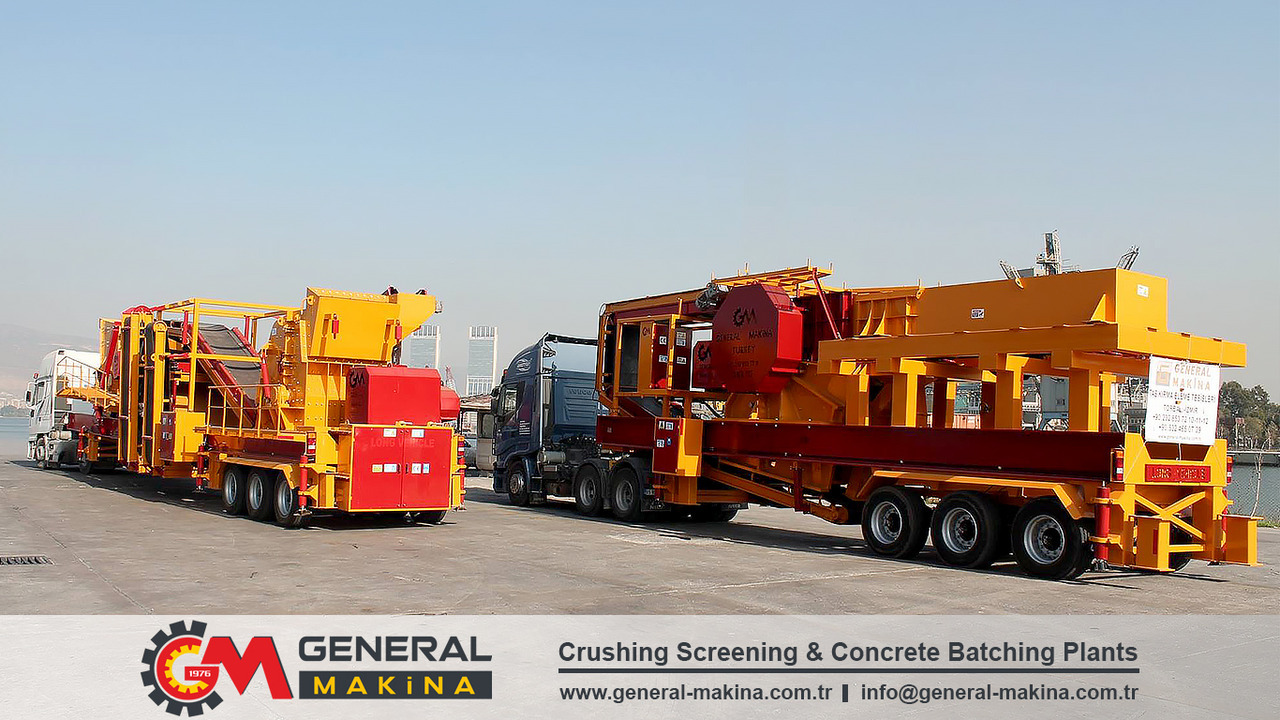 GENERAL MAKİNA Mobile Crushing System With Jaw Crusher - Čeljustni drobilec: slika 1 GENERAL MAKİNA Mobile Crushing System With Jaw Crusher - Čeljustni drobilec: slika 1