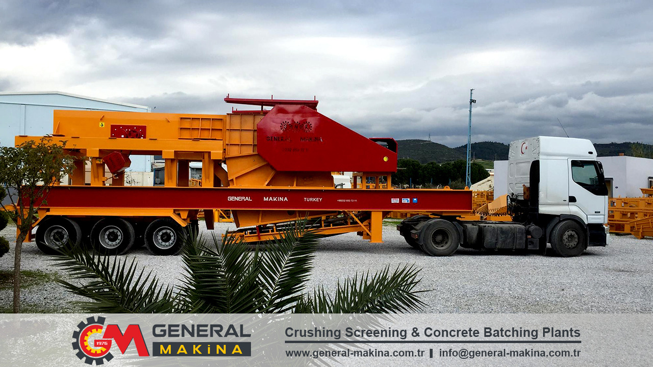 GENERAL MAKİNA Semi Mobile Crushing Plant - Čeljustni drobilec: slika 1 GENERAL MAKİNA Semi Mobile Crushing Plant - Čeljustni drobilec: slika 1
