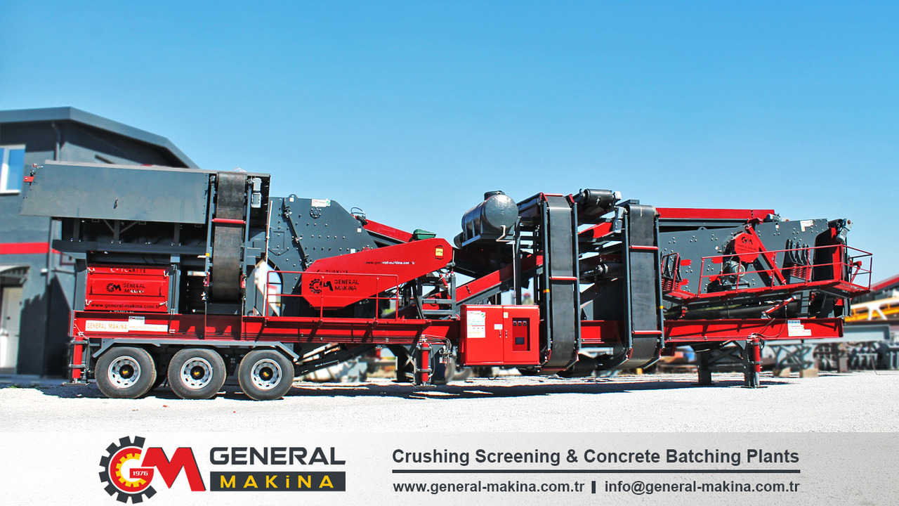General Makina High Capacity Mobile Crusher Plant for Sale - Mobilni drobilec: slika 4 General Makina High Capacity Mobile Crusher Plant for Sale - Mobilni drobilec: slika 4
