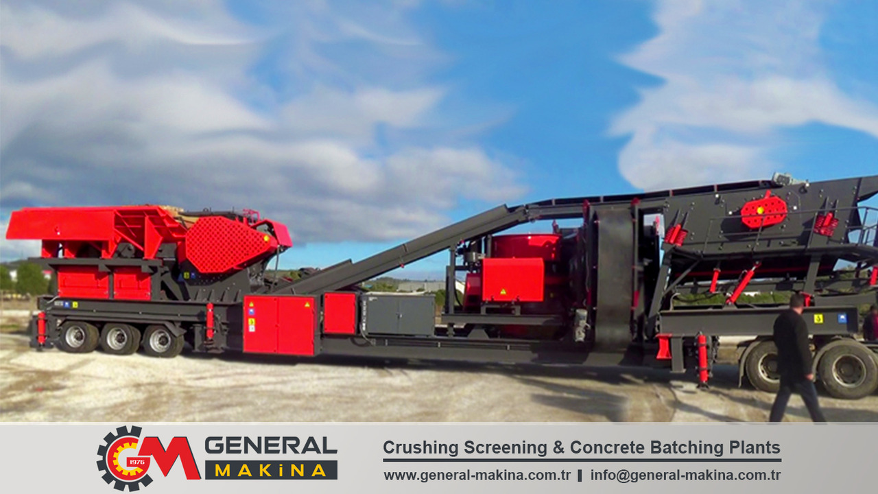 Nov Stožčasti drobilec General Makina Mobile Cone Crusher Plant For SALE: slika 6