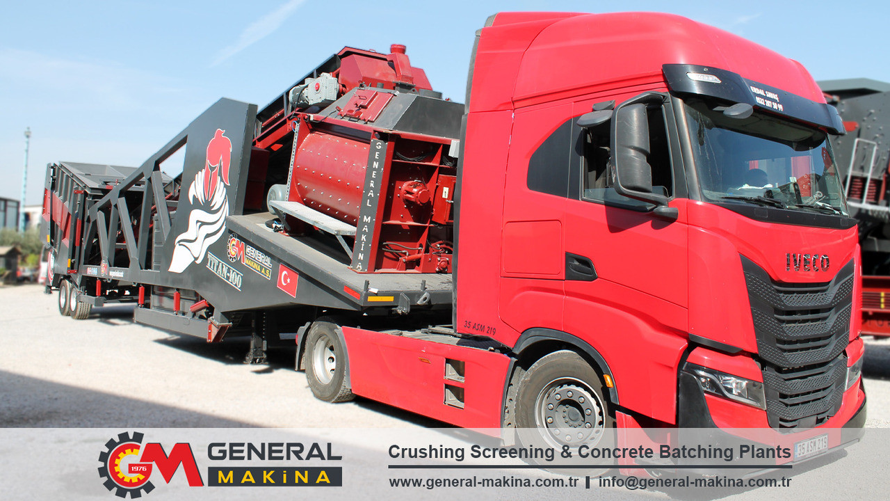 General Makina Titan 100 m3 Mobile Concrete Batching Plant - Betonarna: slika 4 General Makina Titan 100 m3 Mobile Concrete Batching Plant - Betonarna: slika 4