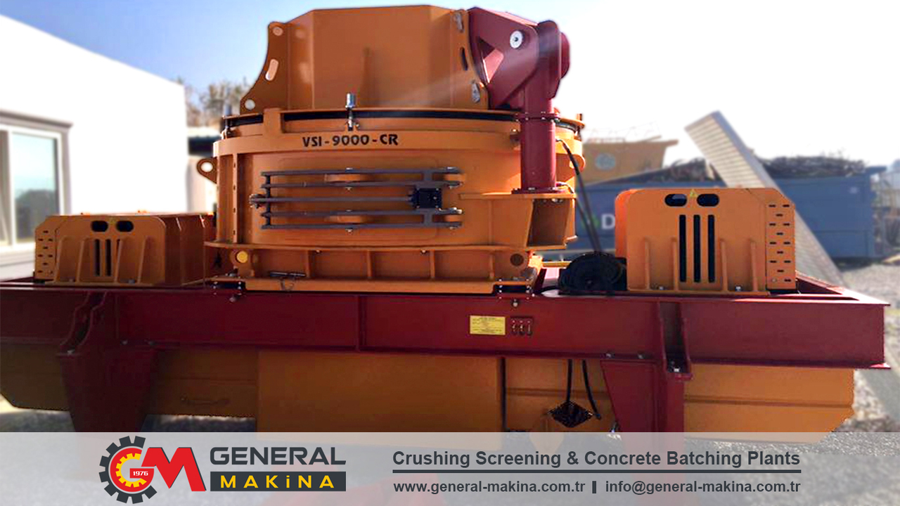 Nov Udarni drobilec General Makina VSI 900 Vertical Impact Crusher From Turkey: slika 8