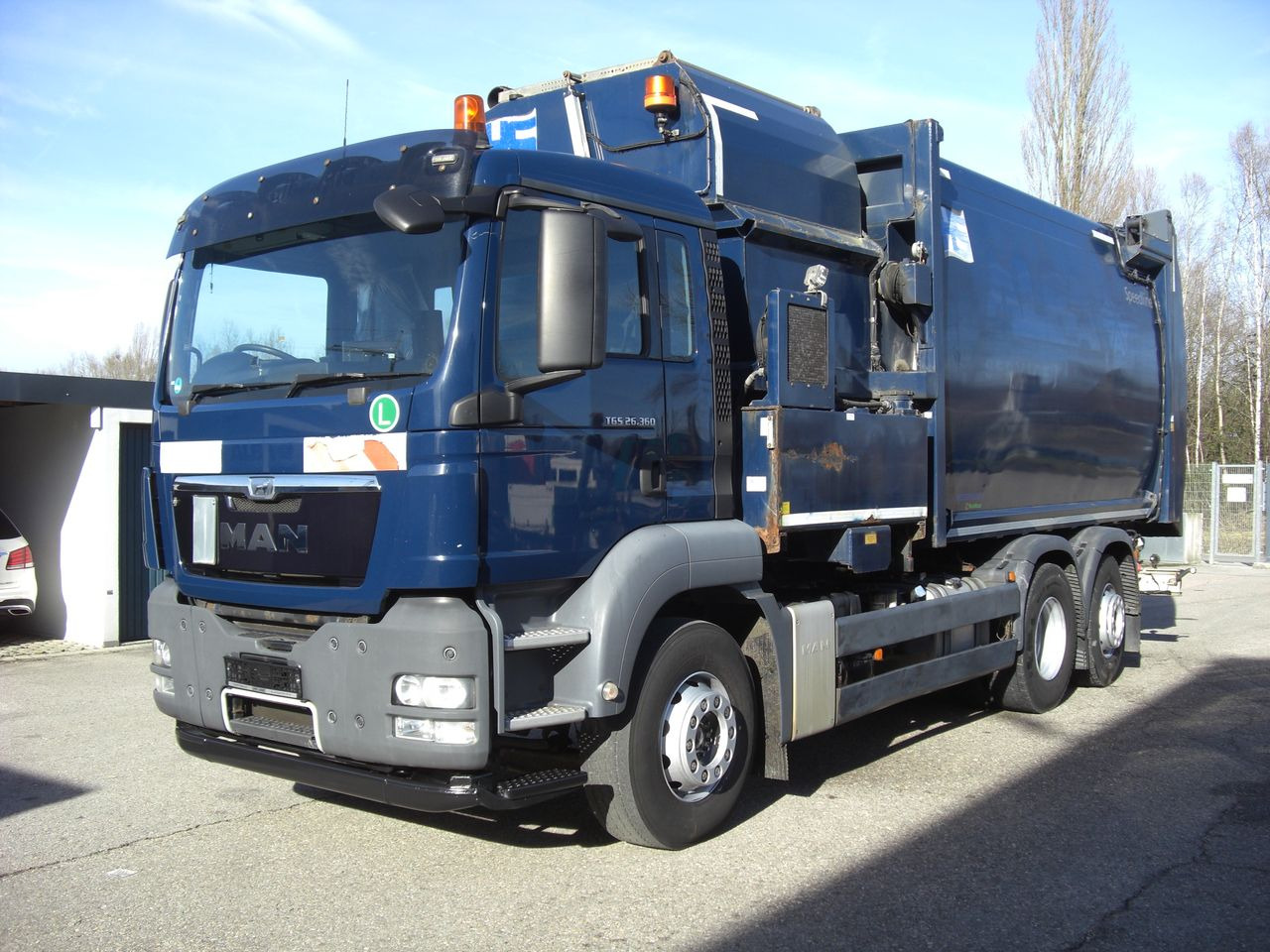 MAN 26360FNLL / RECHTSGEST. - Smetarski tovornjak: slika 1 MAN 26360FNLL / RECHTSGEST. - Smetarski tovornjak: slika 1